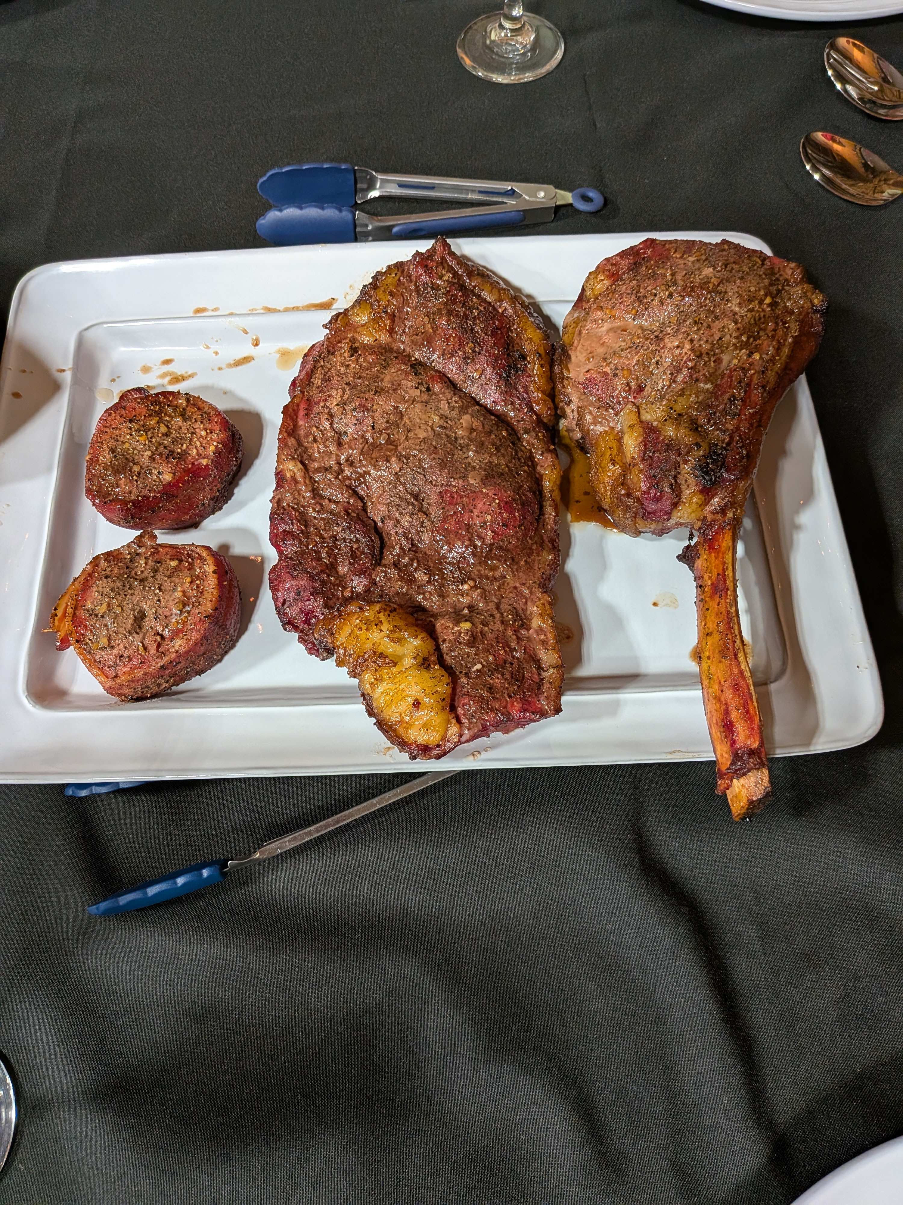 Steaks done